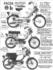 Pacer, Pacer Sport, Pacer Super Sport (made by Italtelai)