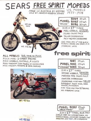 Sears Free Spirit (made by Kromag, Austria)