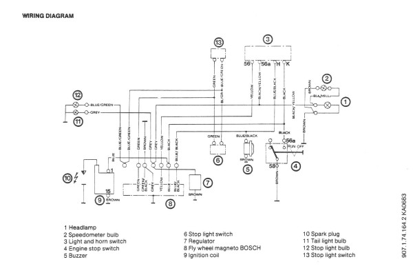 Wiring Diagrams A to Z for thee! « Myrons Mopeds