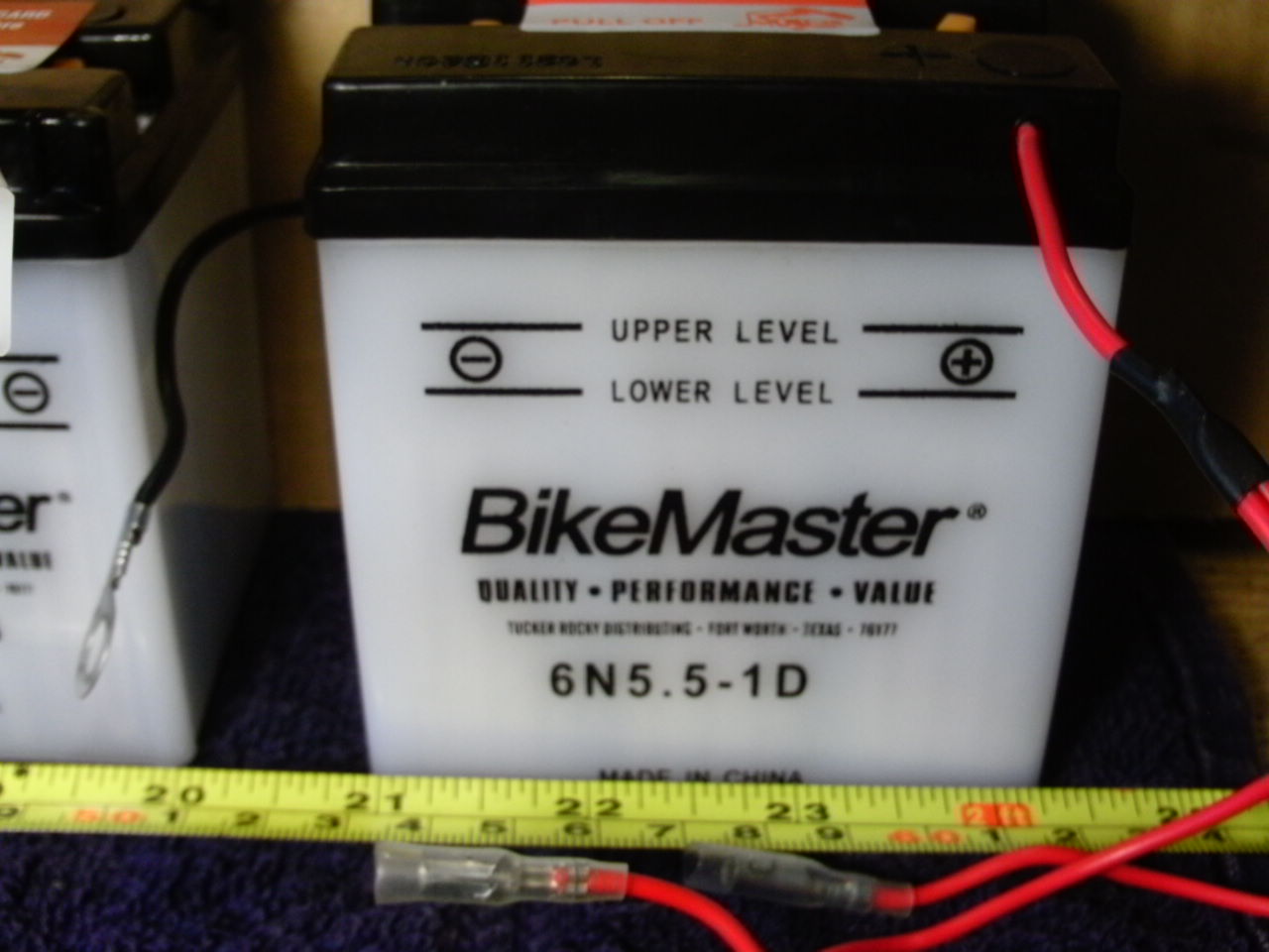 Bikemaster Battery Chart