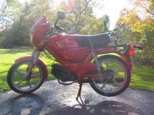 1998 Tomos Targa LX red