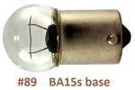 89 BA15s bulb