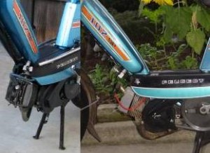 A2 on 1980 Peugeot 102