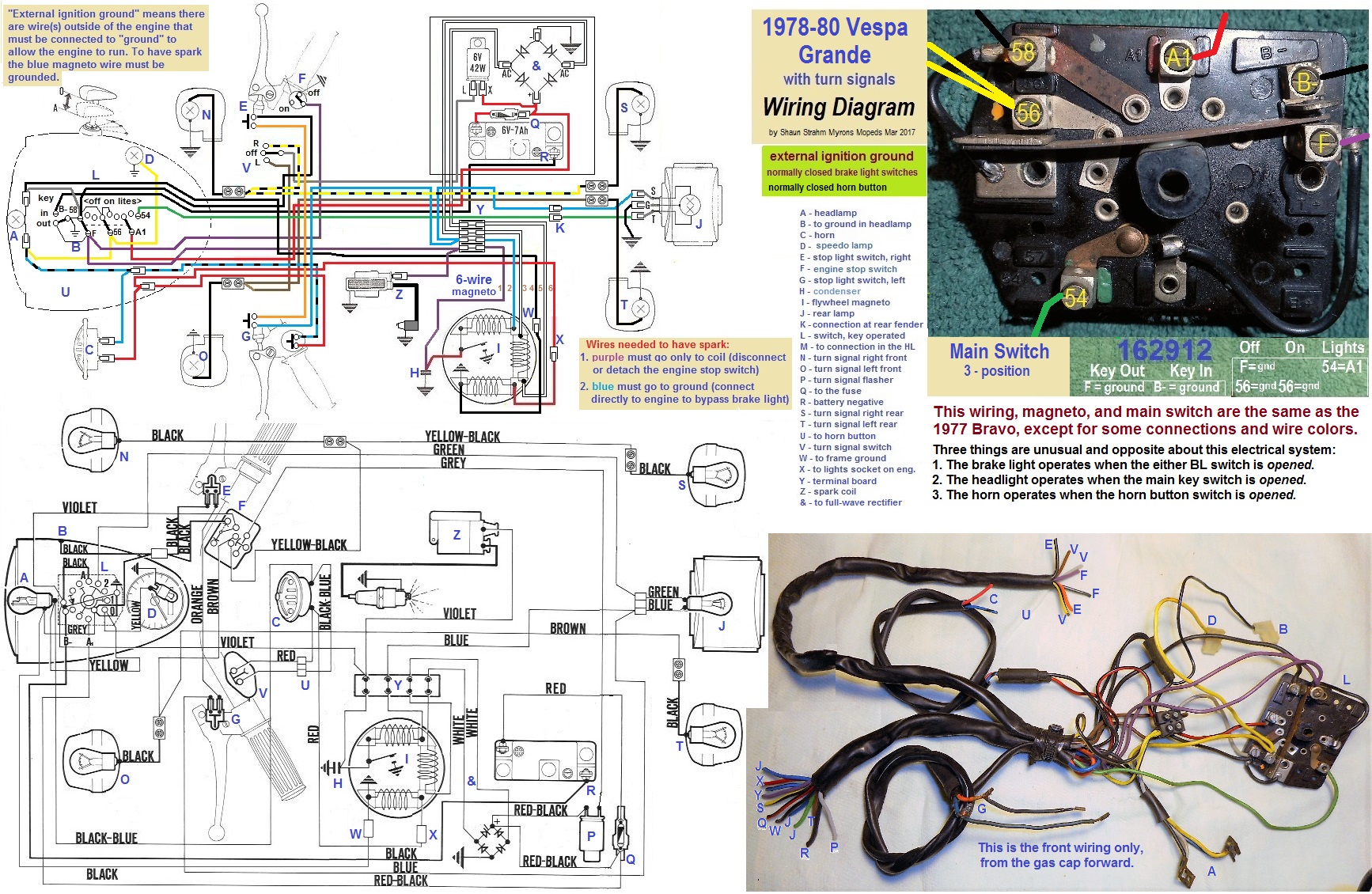vespa p200e ignition switch wiring diagram ignition switch vespa p200e ignition switch wiring diagram ignition switch