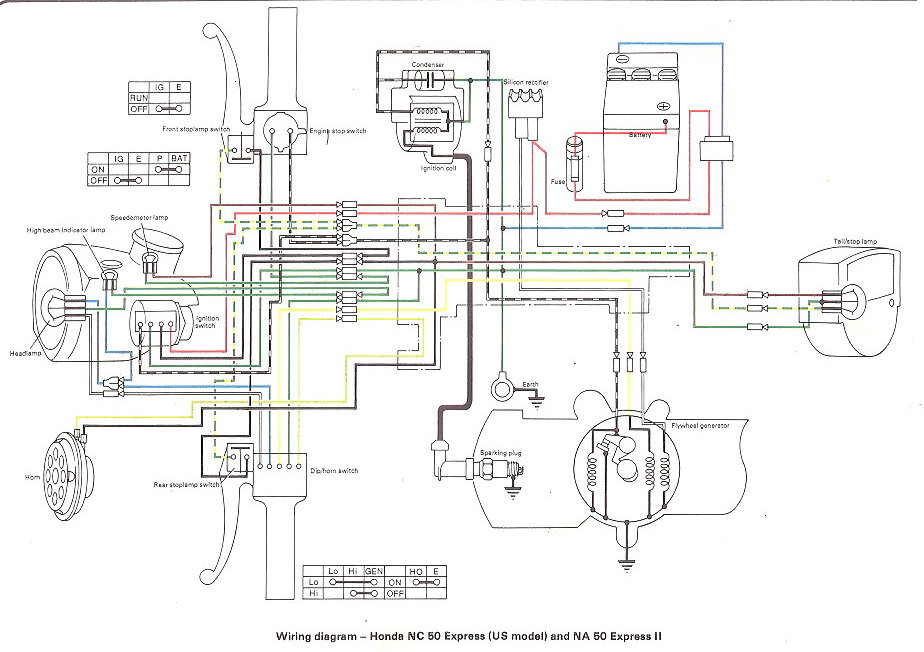 Wiring Diagrams « Myrons Mopeds