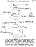 Peugeot Ignition Upgrade: Internal to ext. transformer