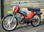 1977 Zundapp ZD40 pedal start moped 3-speed grip shift aluminum frame