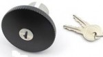 6. qtr-turn 40mm black locking