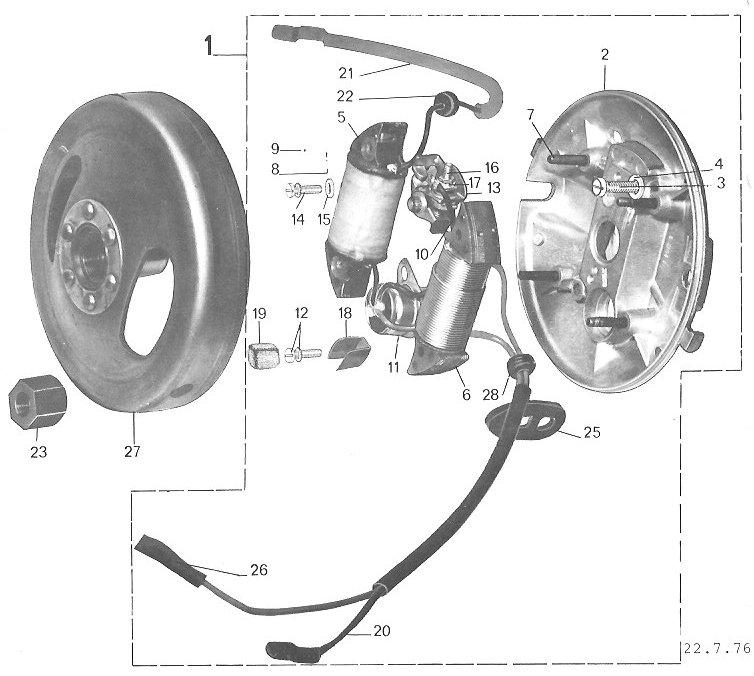 Peugeot Ignition Upgrade « Myrons Mopeds honda pa50 wiring diagram 