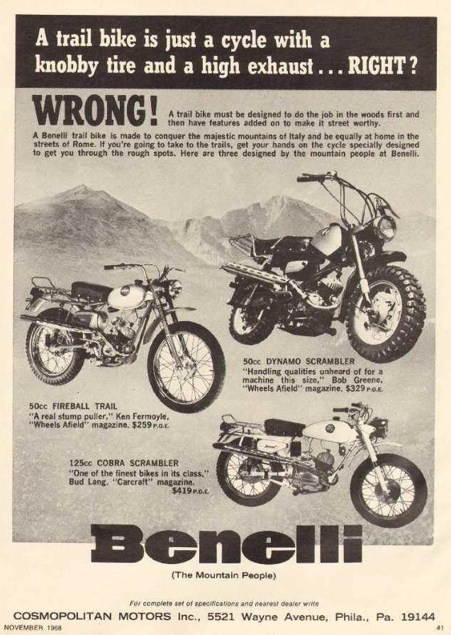 Benelli « Myrons Mopeds