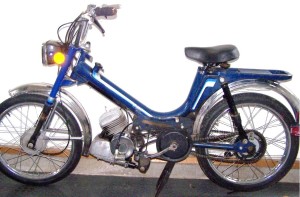 1995 KKM Mopet tube frame, Solo engine