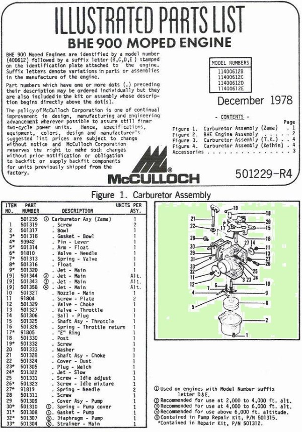 AMF Parts « Myrons Mopeds