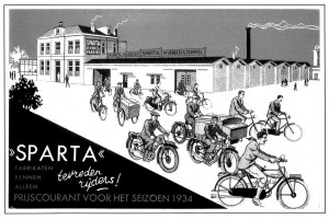 Sparta factory in 1934