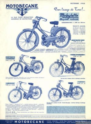 1955 Motobecane flyer