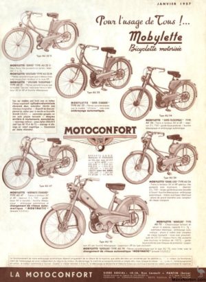 1957 Motobecane brochure