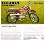 1976 Gilera Trial Moped