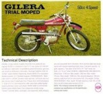 1976 Gilera Trial Moped