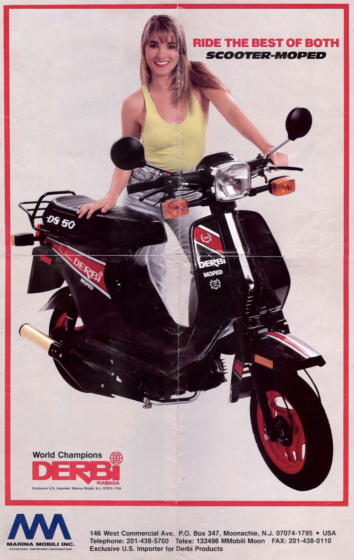 1988 Derbi Variant SLE-X – Dos Cycles