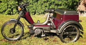 80's MotoMarina Tri-Power Minarelli V1-LHE with electric start