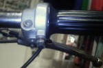 Domino "70s chrome" wrap-around throttle