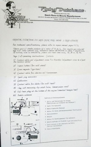 Sachs 508 Instructions