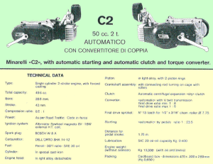 Minarelli C2 specs