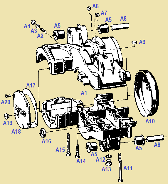 Sachs 504 505 506 engine carburetor 85 13 mm intermediate flanges ACE air  filter