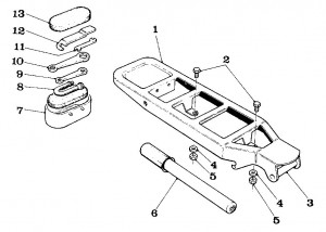 Solex Parts Figure 13 Luggage Carrier