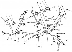 Solex Parts Figure 7 Main Frame