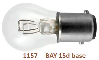 Bulb: #1156, Incandescent, 32cp