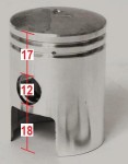 17mm upper (12 pin) Puch