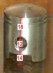 18mm upper, 12 pin Daelim (Trac)