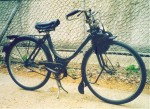 This 1949 Solex has 23" rims with "650B" or "26 x 1-1/2" tires. Notice 23 = 26 - 2*1.5