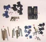 CEV square plastic switch parts