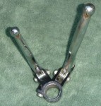 OSL left lever assy bottom