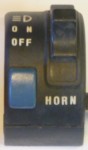 Trac late 1980's left side lights horn switch