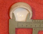 16a. screw-on fem 40x2 PVC 1-1/4" cap is 38.5 ID fits 40x2 well, by luck!