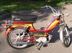 1979 Indian AMI50 burgundy w/warm stripes silver Sport Mag II whls