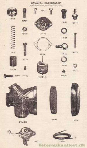 Encarwi Karburator from 1960's