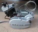 Sachs Saxonette 1950's -60's moped engine with early Bing carburetor