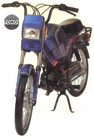 1990 Tomos Bullet TT kick