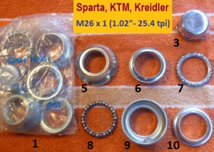 Sparta, KTM 26x1.0 32.0 cups