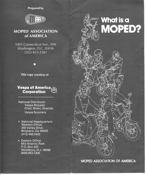 1978 MAA Flyer Cover