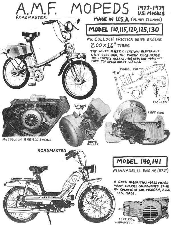 AMF Parts « Myrons Mopeds