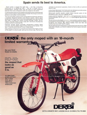 Derbi 1984 RD50