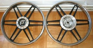 Leleu 17 inch mags for Honda Hobbit