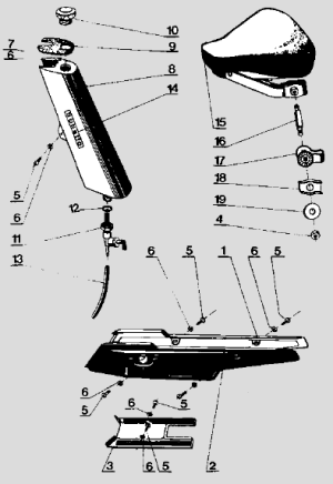 Jawa 207 Parts Diagram 14