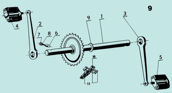 Jawa 207 Parts Diagram 9