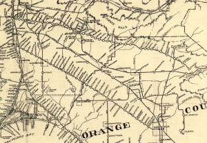 1912 Los Angeles Railway Map portion