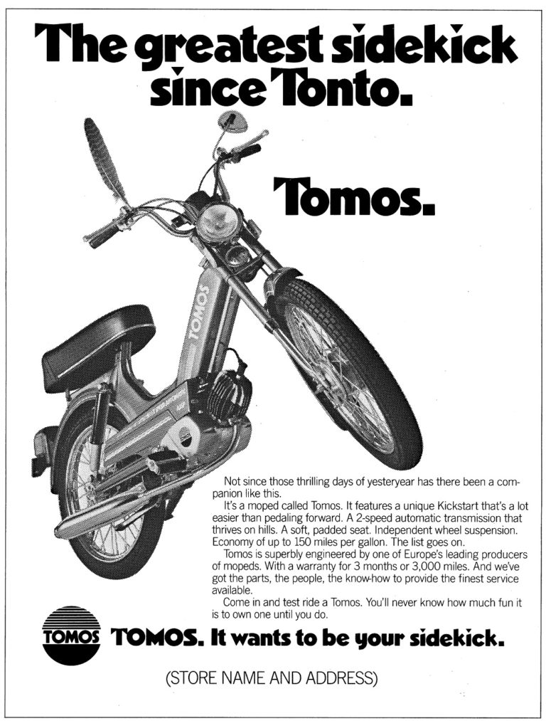 Tomos Models Myrons Mopeds
